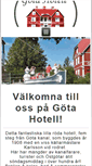 Mobile Screenshot of gotahotell.se